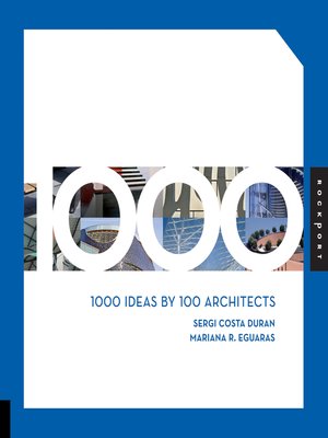 cover image of 1000 Ideas by 100 Architects